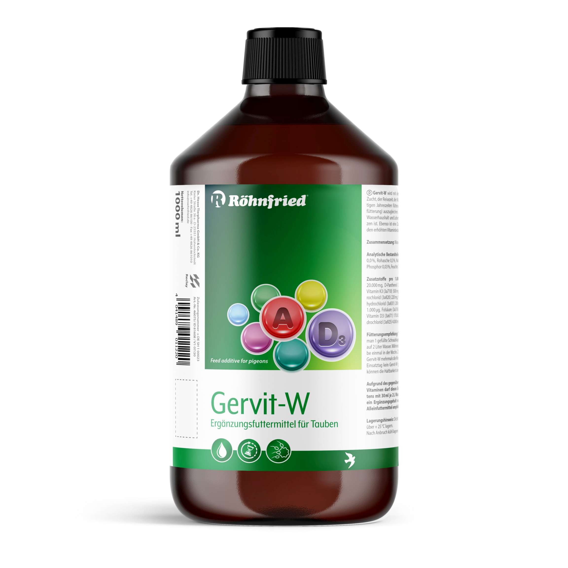 Gervit-W Tauben 100ml