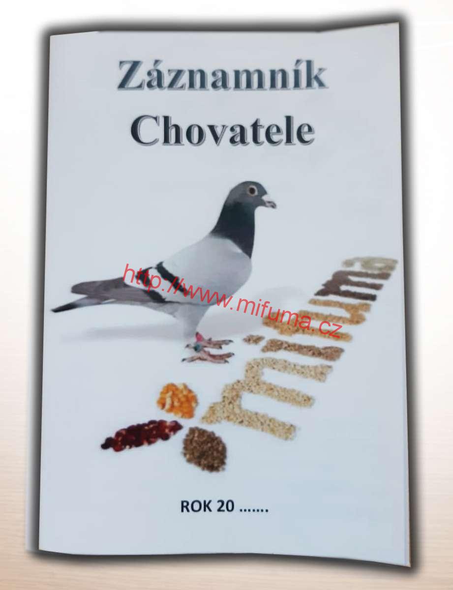 Záznamník CHOVATELE holubů