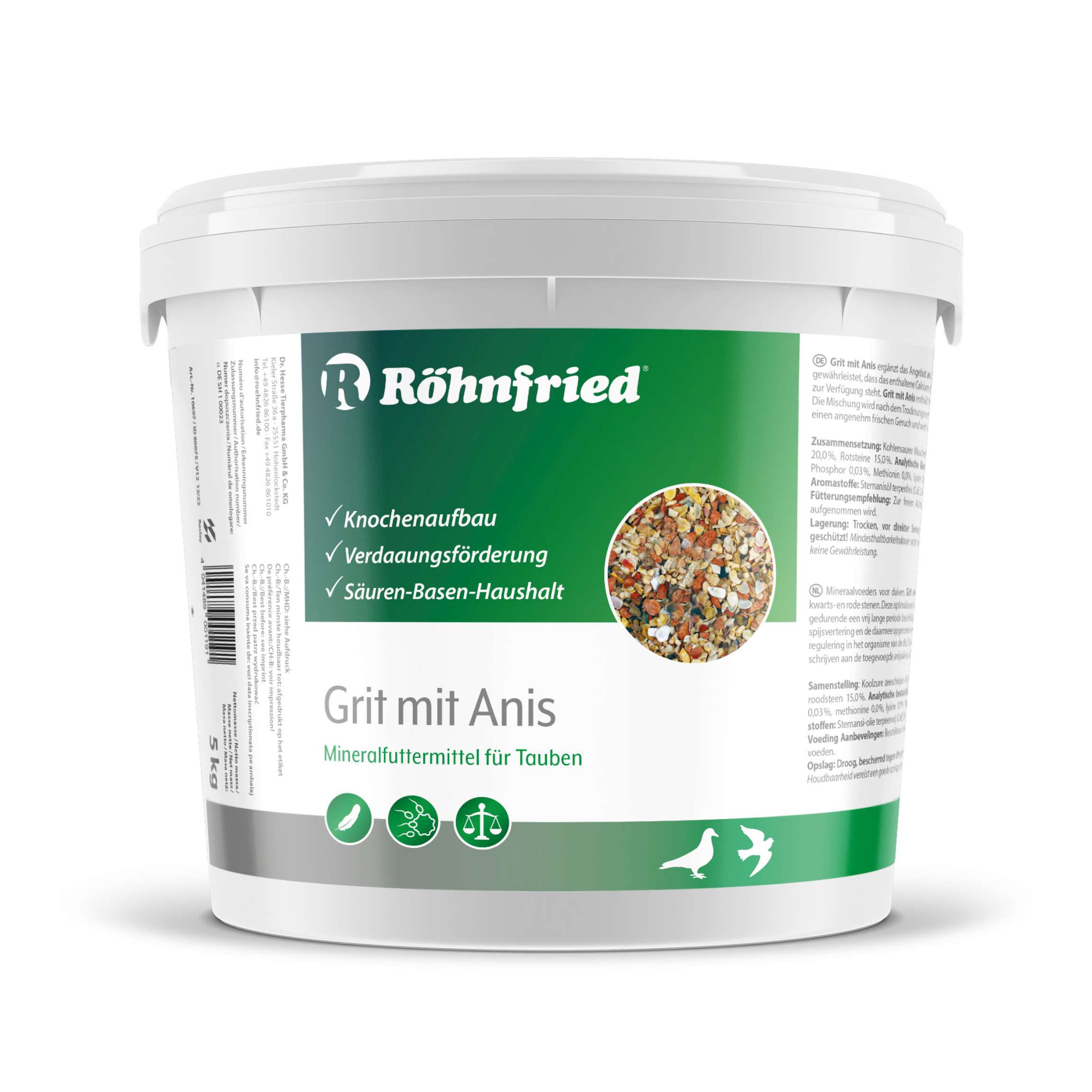 Grit mit Anis 5kg Kyblík