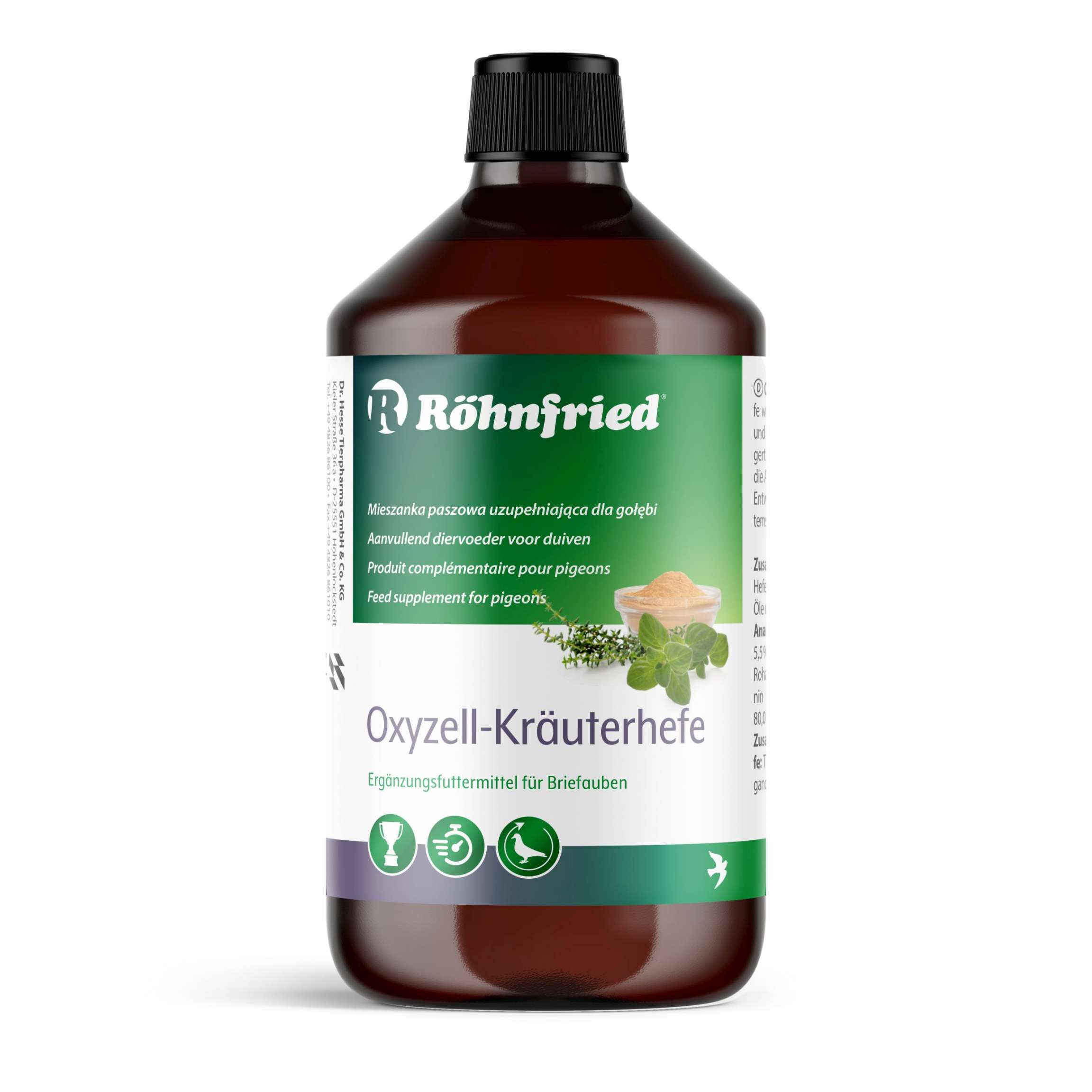 Oxyzell-Kräuterhefe 500 ml